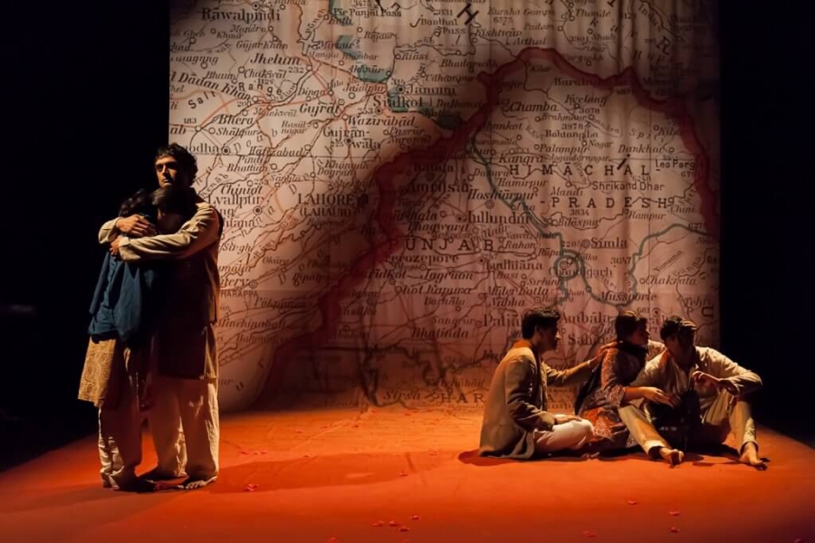 Child of the Divide, Lighting Design by Peter Harrison, Bhuchar Boulevard, Polka Theatre and UK Tour
