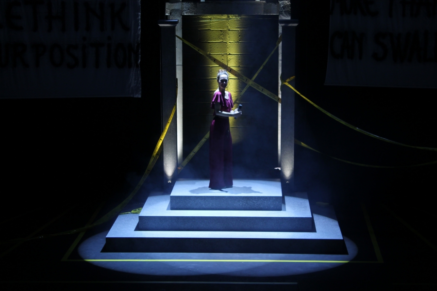 Lysistrata, Lighting Design by Peter Harrison, Actors of Dionysus, Rose Theatre, Kingston