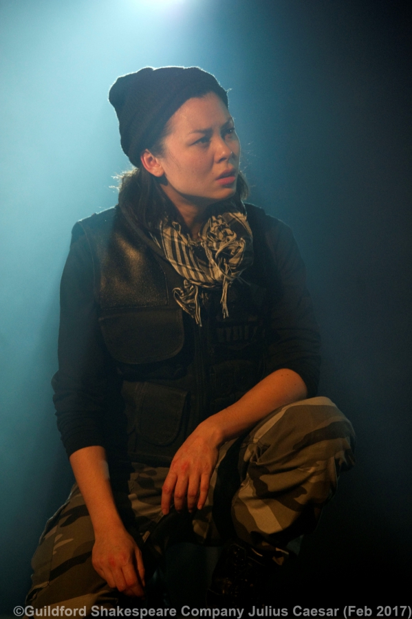 Julius Caesar, Lighting Design by Peter Harrison, Guildford Shakespeare Company, Holy Trinity Church, Guildford